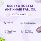 Exotic Leaf Anti Hair Fall Oil | Grocsy