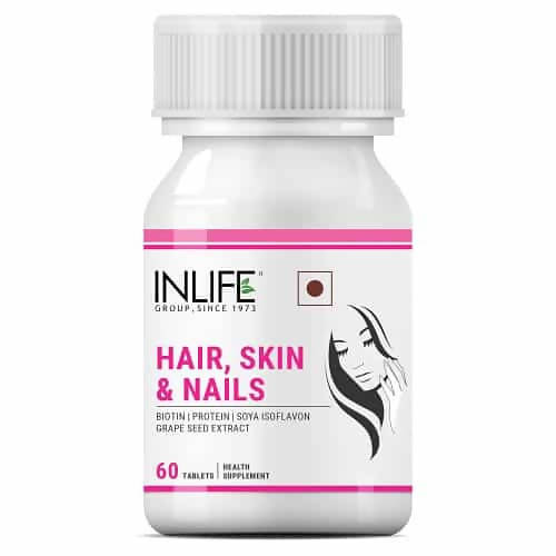 Inlife Hair Skin And Nails Tablets | Grocsy