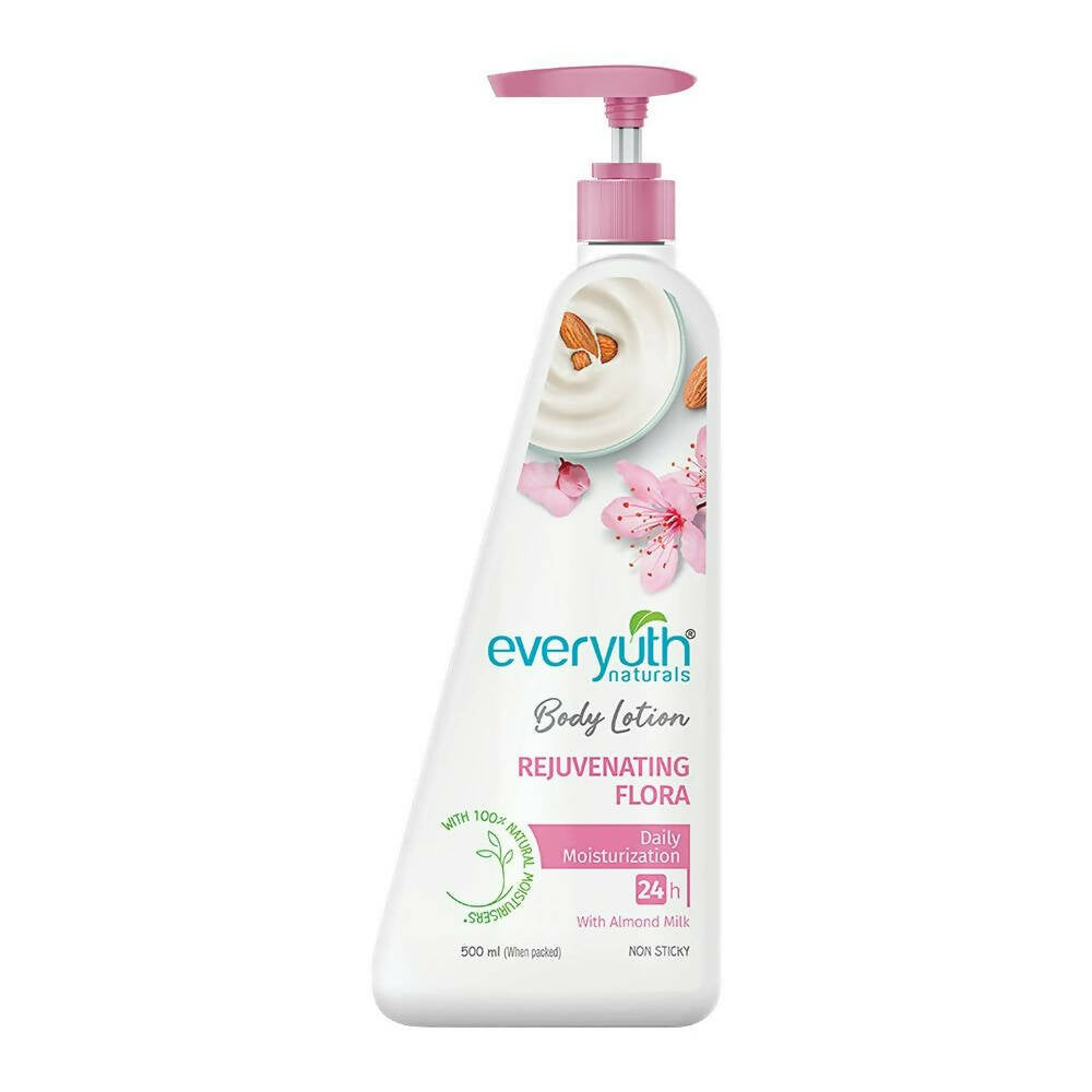 Everyuth Naturals Body Lotion Rejuvenating Flora | Grocsy