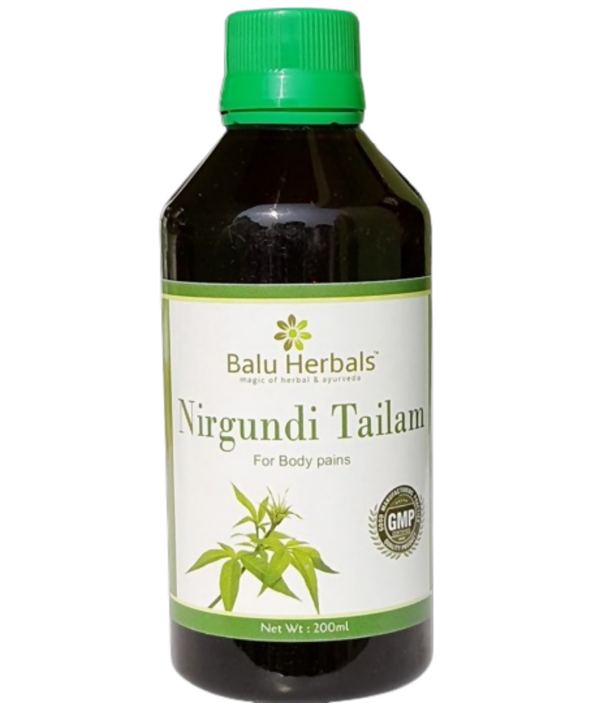 Balu Herbals Nirgundi Thailam | Grocsy