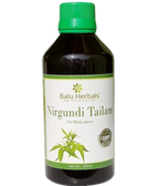 Balu Herbals Nirgundi Thailam | Grocsy