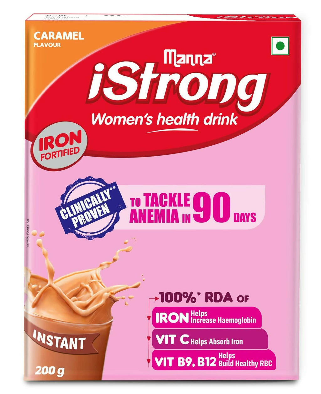 Manna iStrong Millet Health Drink Mix For Women | Grocsy
