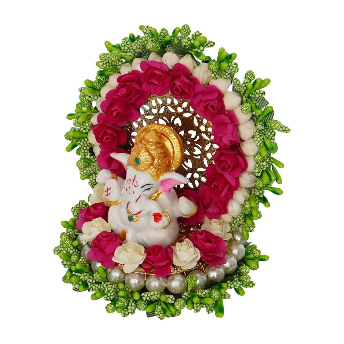 eCraftIndia Polyresin Lord Ganesha Idol | Grocsy