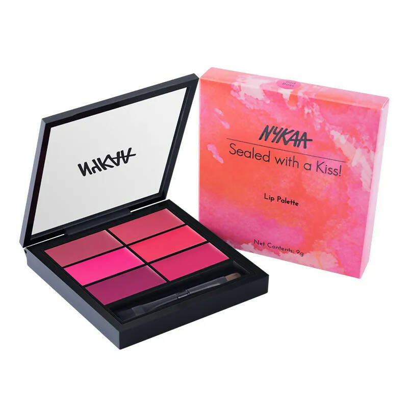 Nykaa Sealed with a Kiss! Lipstick Palette - Girl Boss 01 | Grocsy