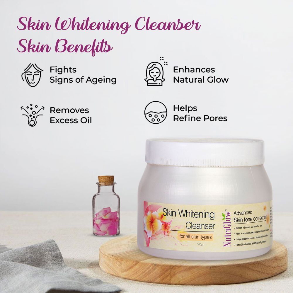 NutriGlow Skin Whitening Cleanser | Grocsy