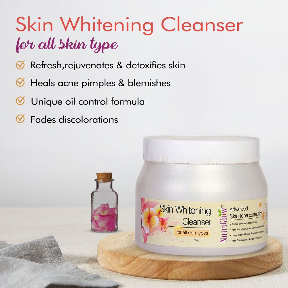 NutriGlow Skin Whitening Cleanser | Grocsy
