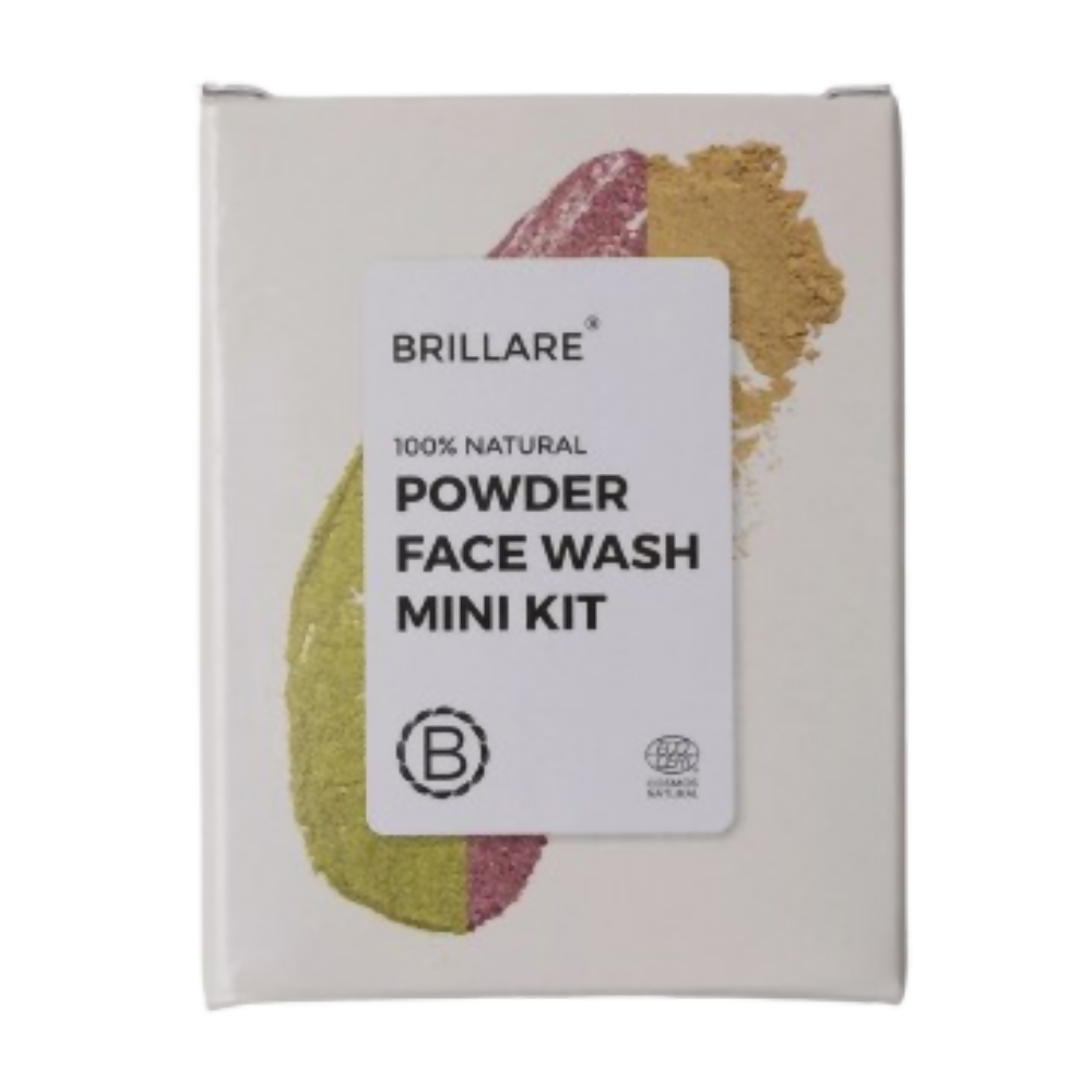 Brillare Powder Face Wash Mini Kit | Grocsy