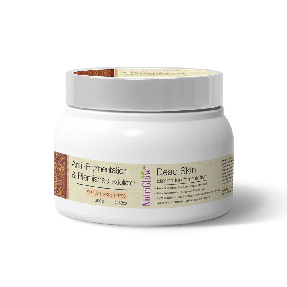 NutriGlow Anti-Pigmentation & Blemishes Exfoliator | Grocsy