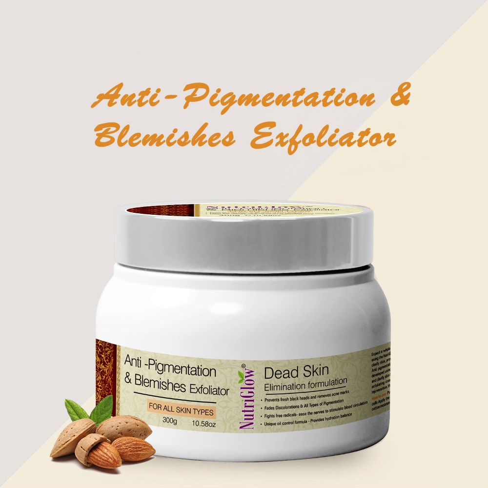 NutriGlow Anti-Pigmentation & Blemishes Exfoliator | Grocsy