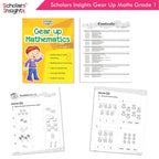 Scholars Insight Combo Set of Mathematics Workbooks For Grade 1| Set of 3| Problem Solving Book for Kids | Grocsy
