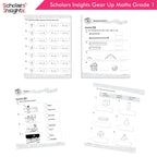 Scholars Insight Combo Set of Mathematics Workbooks For Grade 1| Set of 3| Problem Solving Book for Kids | Grocsy