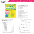 Scholars Insight Combo Set of Mathematics Workbooks For Grade 2| Set of 3| Problem Solving Book for Kids | Grocsy