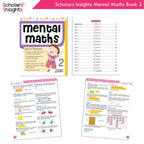 Scholars Insight Combo Set of Mathematics Workbooks For Grade 2| Set of 3| Problem Solving Book for Kids | Grocsy