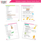 Scholars Insight Combo Set of Mathematics Workbooks For Grade 3| Set of 3| Problem Solving Book for Kids | Grocsy