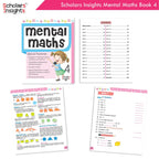 Scholars Insight Combo Set of Mathematics Workbooks For Grade 4| Set of 3| Problem Solving Book for Kids | Grocsy