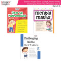 Scholars Insight Combo Set of Mathematics Workbooks For Grade 5| Set of 3| Problem Solving Book for Kids | Grocsy