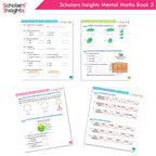 Scholars Insight Combo Set of Mathematics Workbooks For Grade 5| Set of 3| Problem Solving Book for Kids | Grocsy