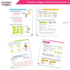 Scholars Insight Combo Set of Mathematics Workbooks For Grade 6| Set of 3| Problem Solving Book for Kids | Grocsy