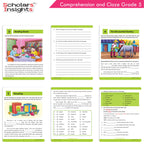 Scholars Insights Comprehension and Cloze Grade 5|English Vocabulary, Grammar Skill Book 5| Ages 10-11 Years | Grocsy