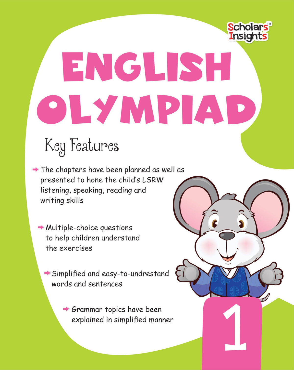 Scholars Insights English Olympiad Grade 1 | Grocsy