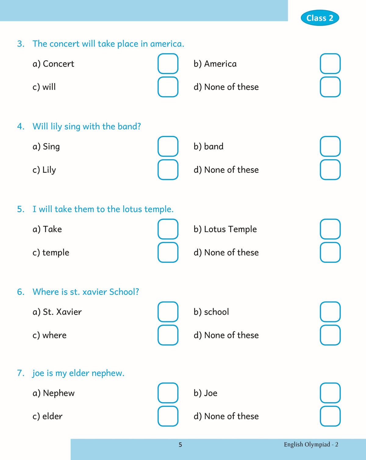 Scholars Insights English Olympiad Grade 2 | Grocsy