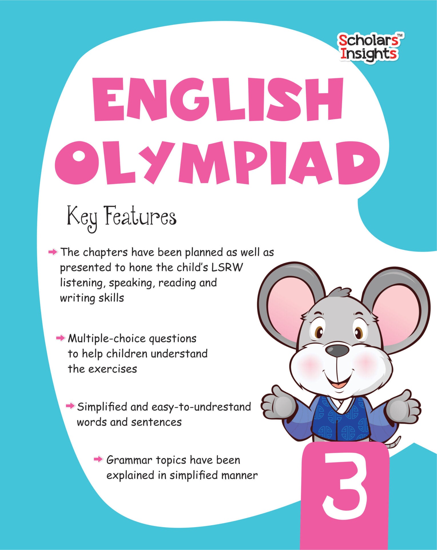 Scholars Insights English Olympiad Grade 3 | Grocsy