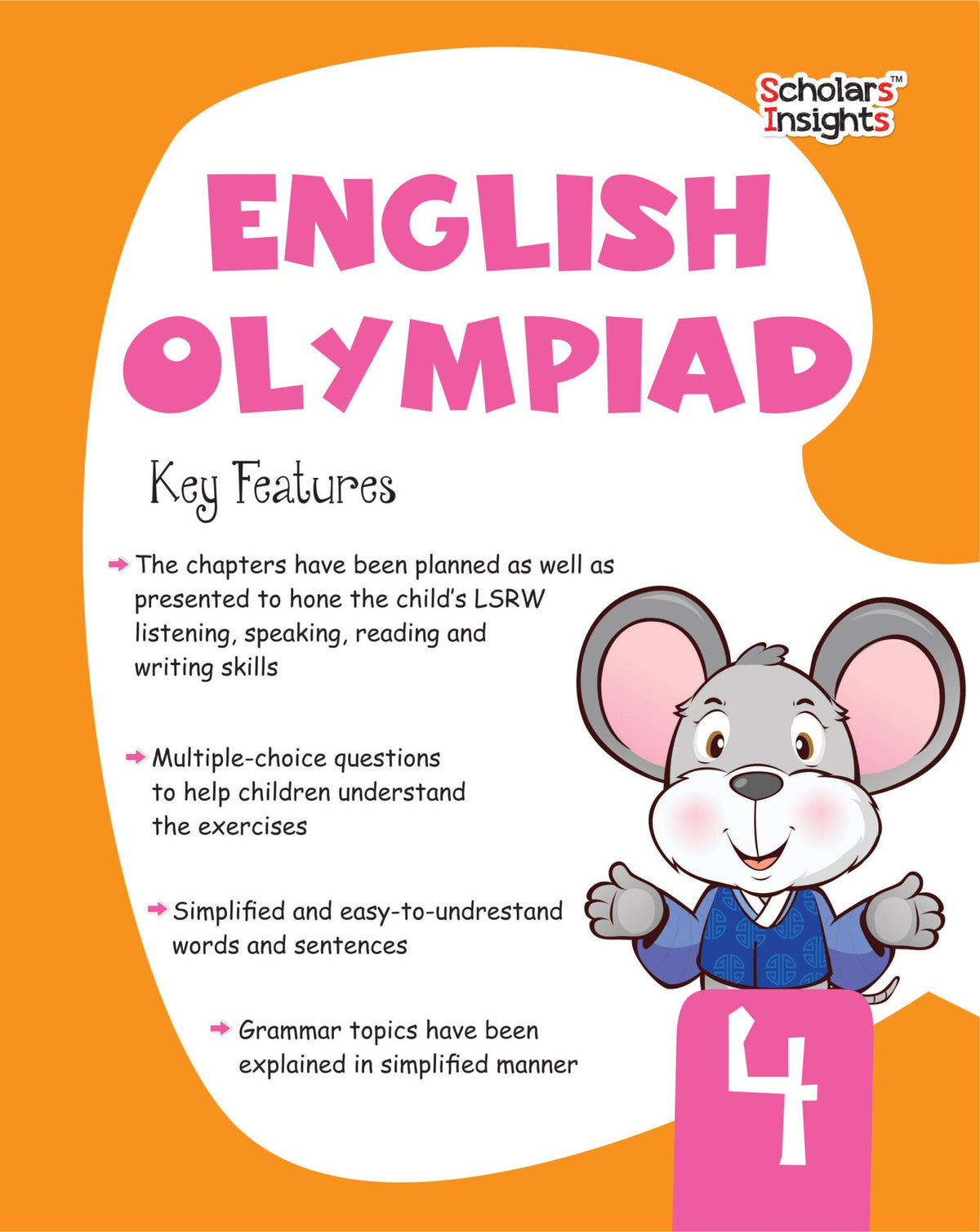 Scholars Insights English Olympiad Grade 4 | Grocsy