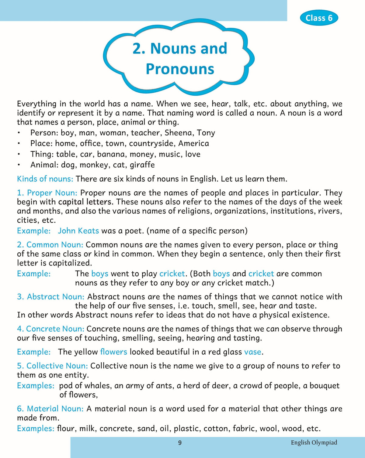Scholars Insights English Olympiad Grade 6 | Grocsy
