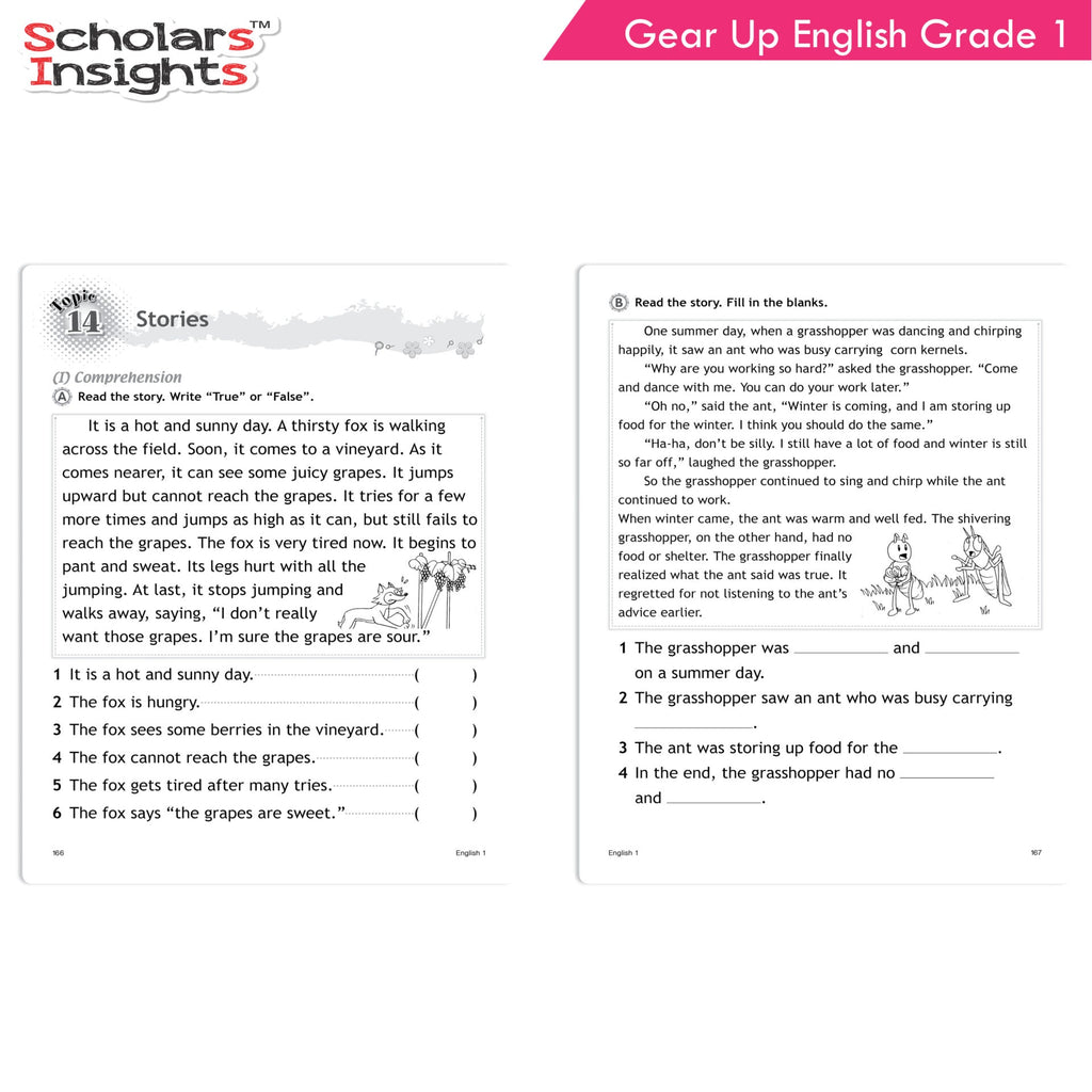 Scholars Insights Gear Up English Grade 1 | Grocsy