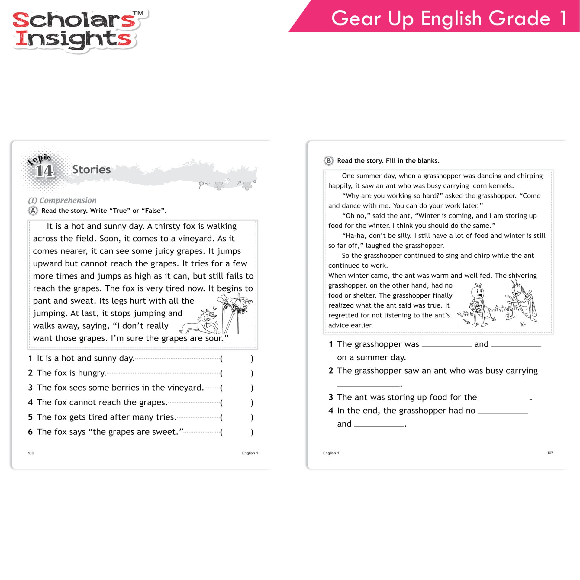 Scholars Insights Gear Up English Grade 1 | Grocsy