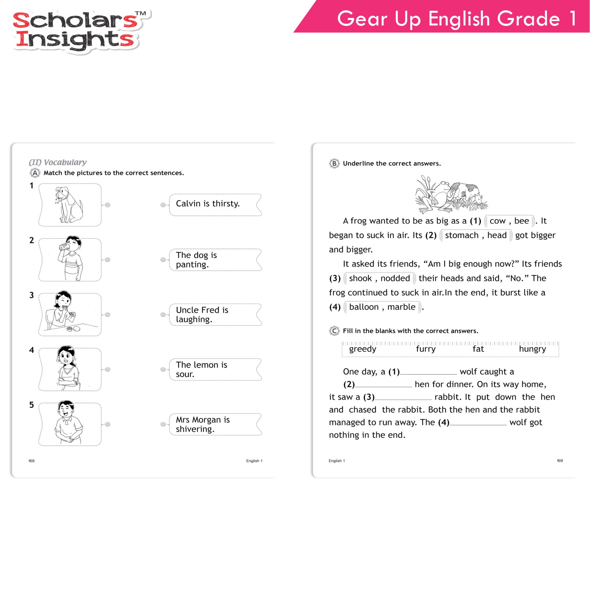 Scholars Insights Gear Up English Grade 1 | Grocsy