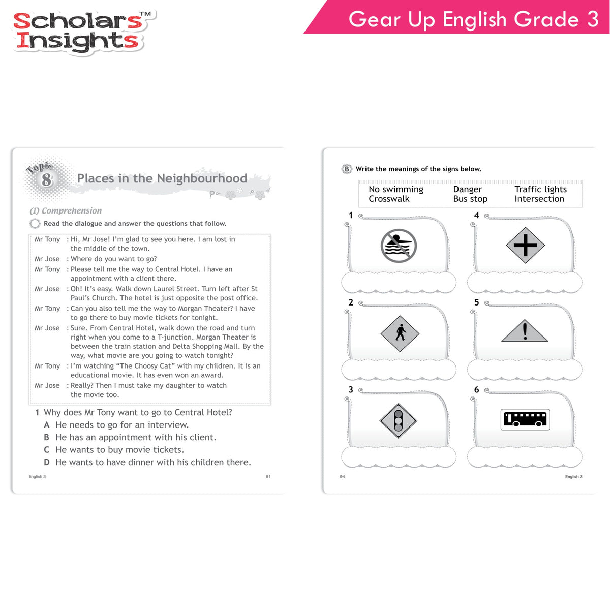 Scholars Insights Gear Up English Grade 3 | Grocsy