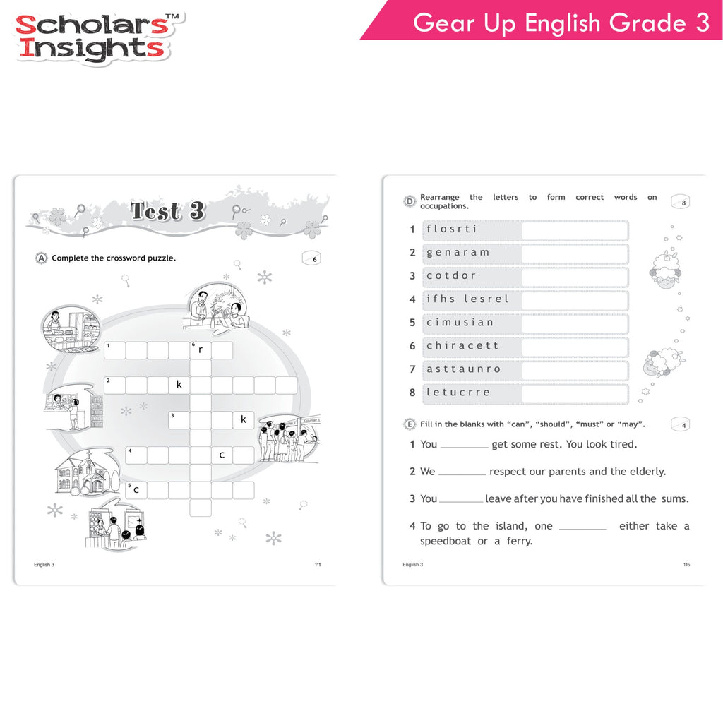 Scholars Insights Gear Up English Grade 3 | Grocsy