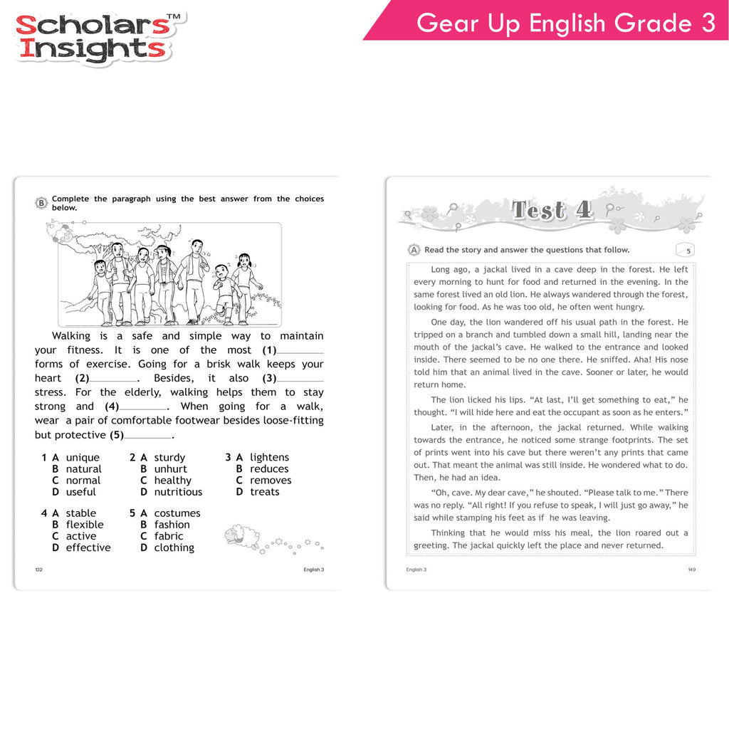 Scholars Insights Gear Up English Grade 3 | Grocsy