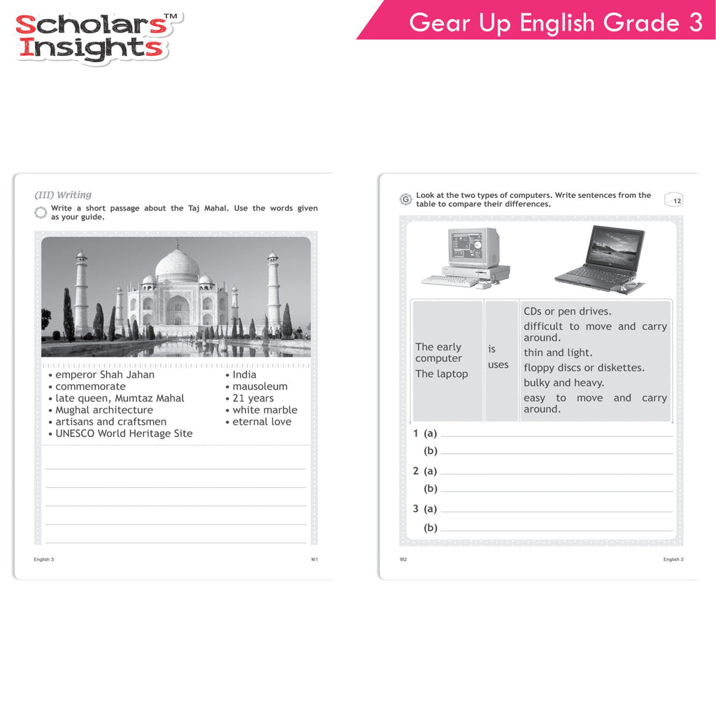 Scholars Insights Gear Up English Grade 3 | Grocsy