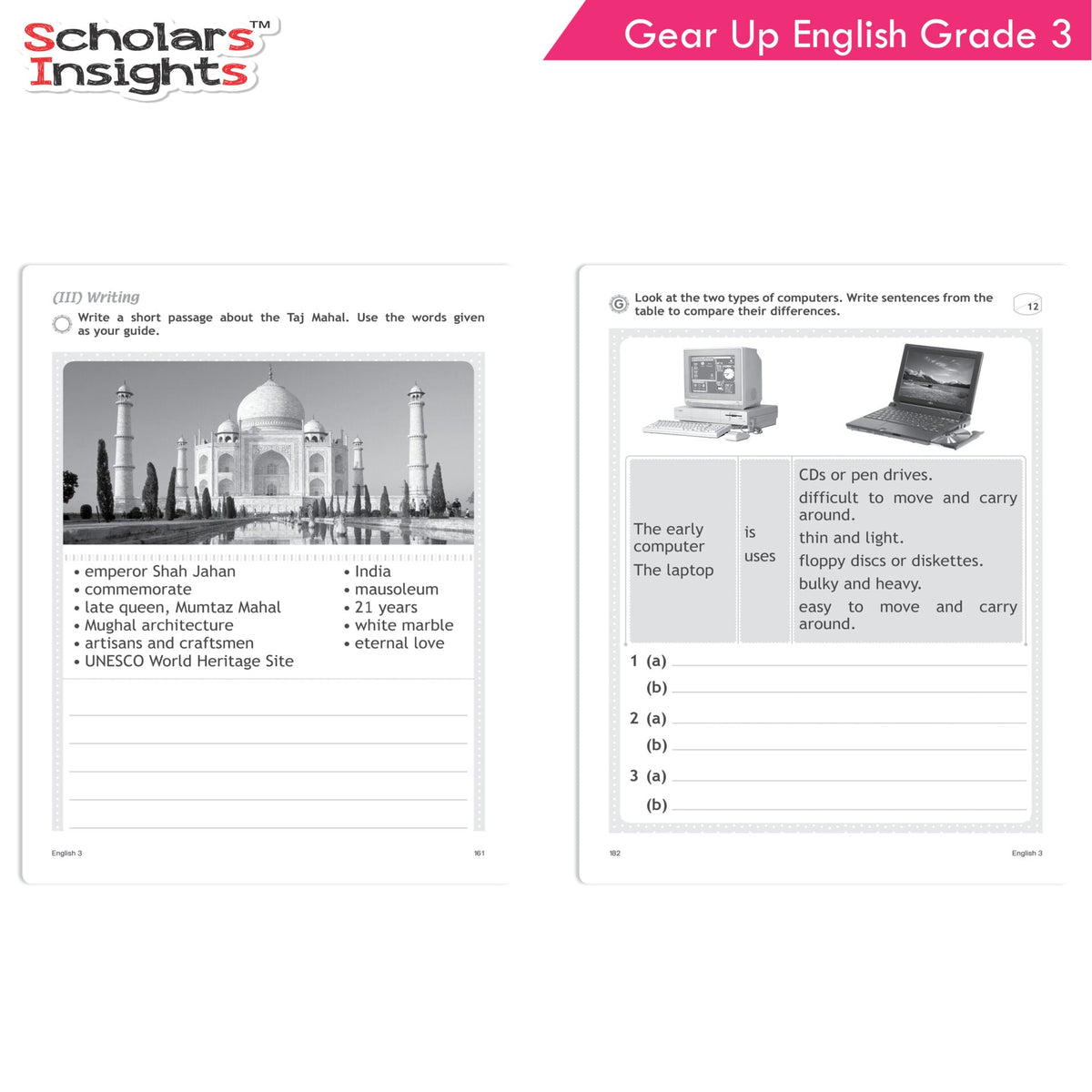 Scholars Insights Gear Up English Grade 3 | Grocsy