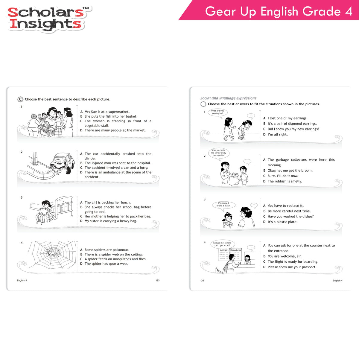 Scholars Insights Gear Up English Grade 4 | Grocsy