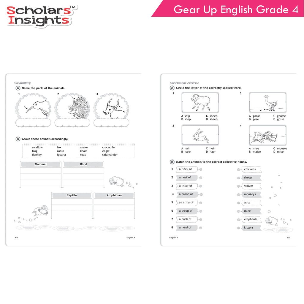 Scholars Insights Gear Up English Grade 4 | Grocsy