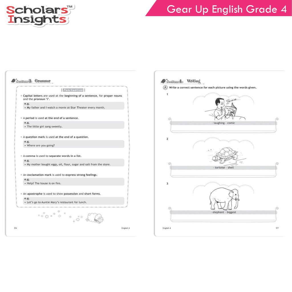Scholars Insights Gear Up English Grade 4 | Grocsy