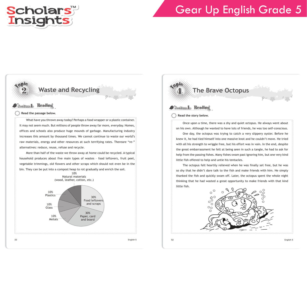Scholars Insights Gear Up English Grade 5 | Grocsy