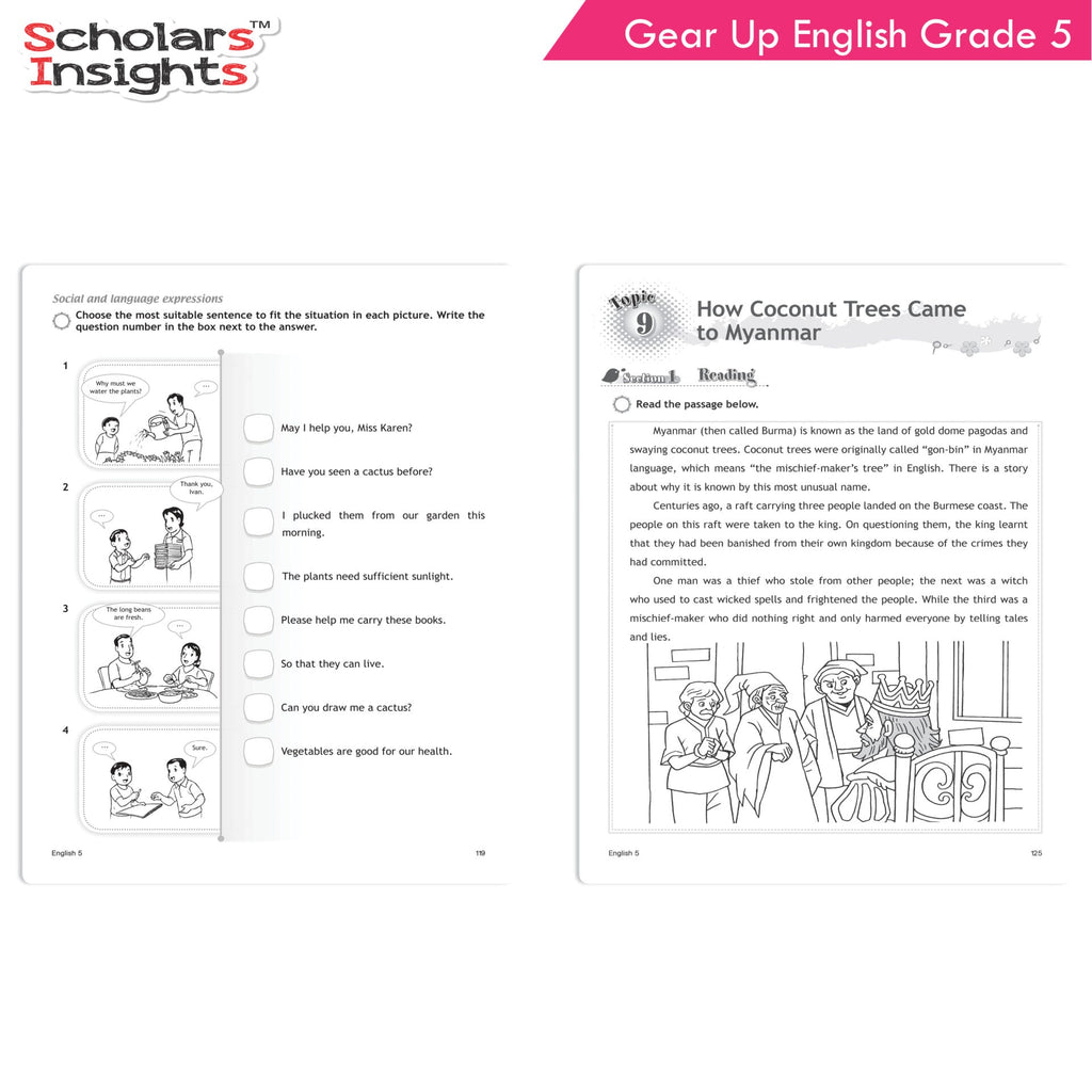 Scholars Insights Gear Up English Grade 5 | Grocsy