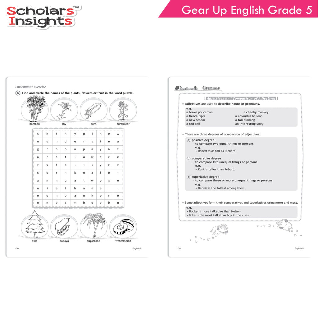Scholars Insights Gear Up English Grade 5 | Grocsy