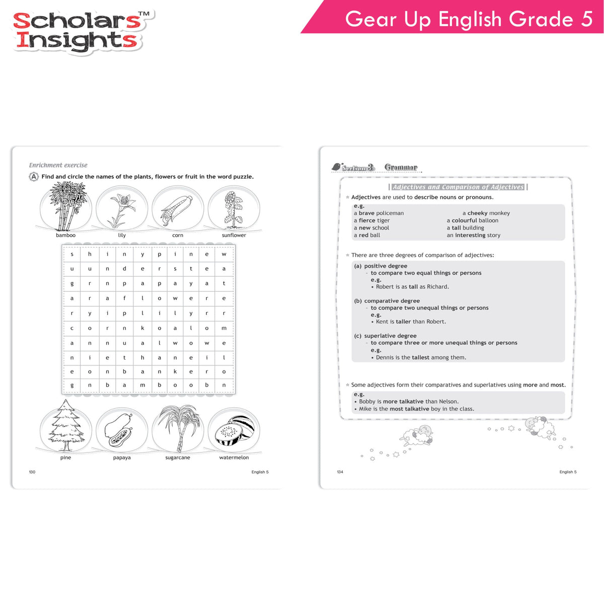 Scholars Insights Gear Up English Grade 5 | Grocsy