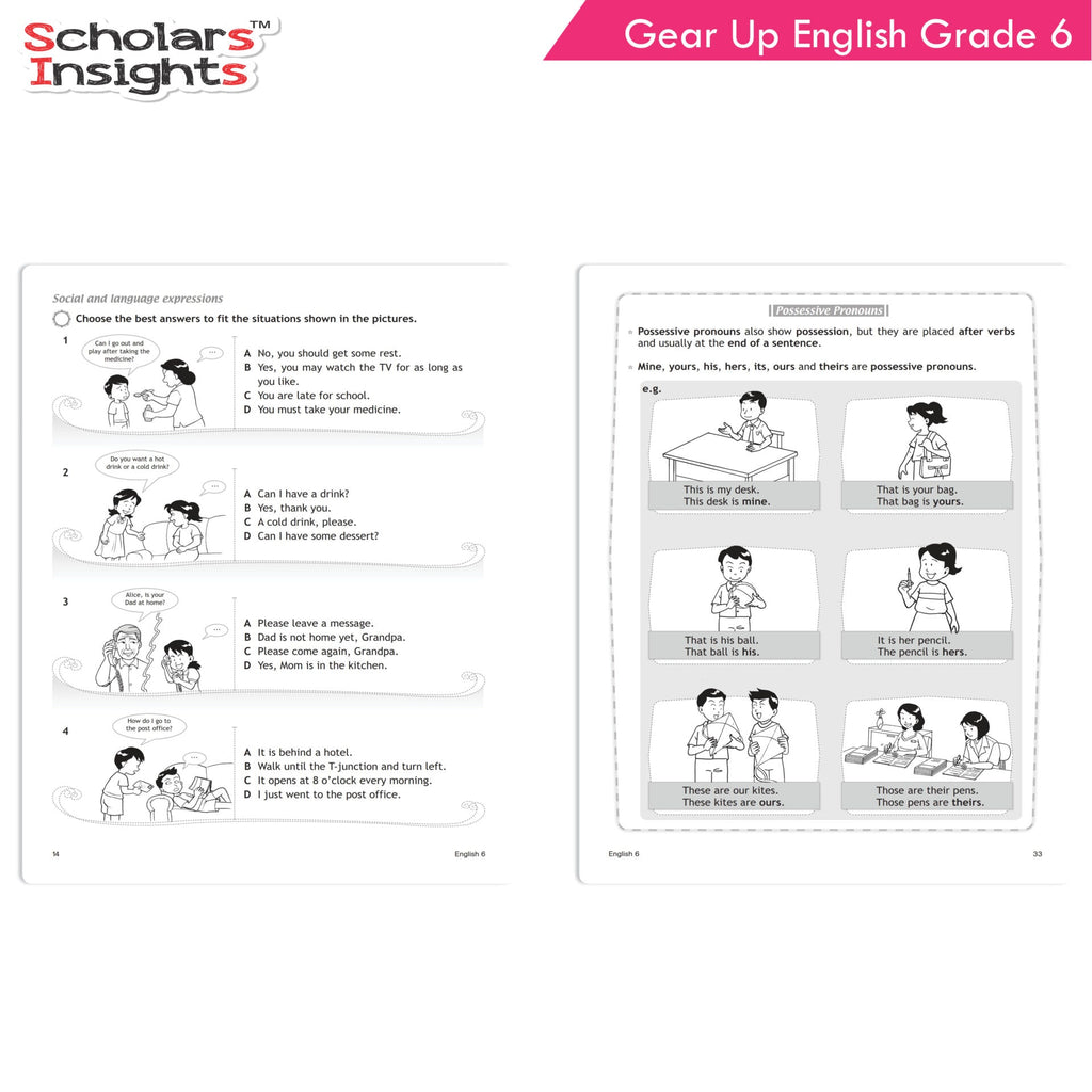 Scholars Insights Gear Up English Grade 6 | Grocsy