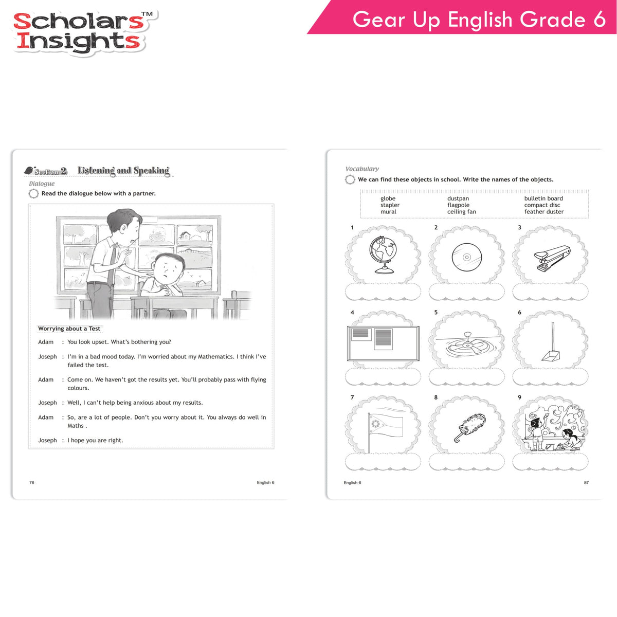 Scholars Insights Gear Up English Grade 6 | Grocsy