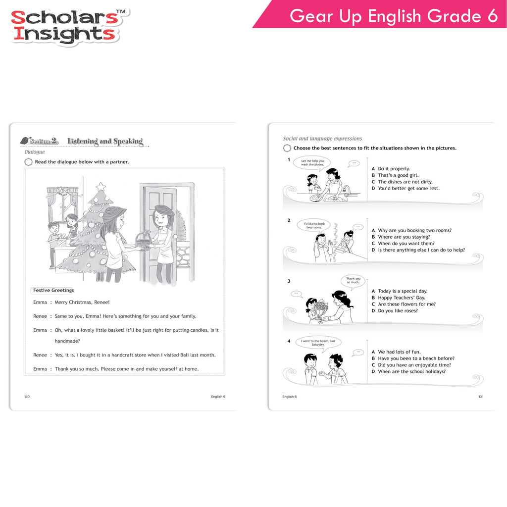 Scholars Insights Gear Up English Grade 6 | Grocsy