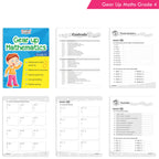 Scholars Insights Gear Up English & Maths Grade 4 Books Set Of 2 English Grammar Skills, Maths Logical Reasoning, Problem Solving Book Ages 9-10 Years | Grocsy