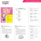 Scholars Insights Gear Up English & Maths Grade 5 Books Set Of 2| Grammar Skills, Maths Logical Reasoning, Problem Solving Book| Ages 10-11 Years | Grocsy