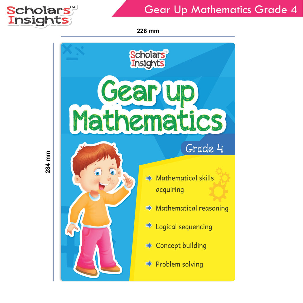 Scholars Insights Gear Up Maths Grade 4 | Grocsy