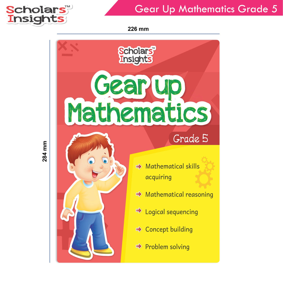 Scholars Insights Gear Up Maths Grade 5 | Grocsy